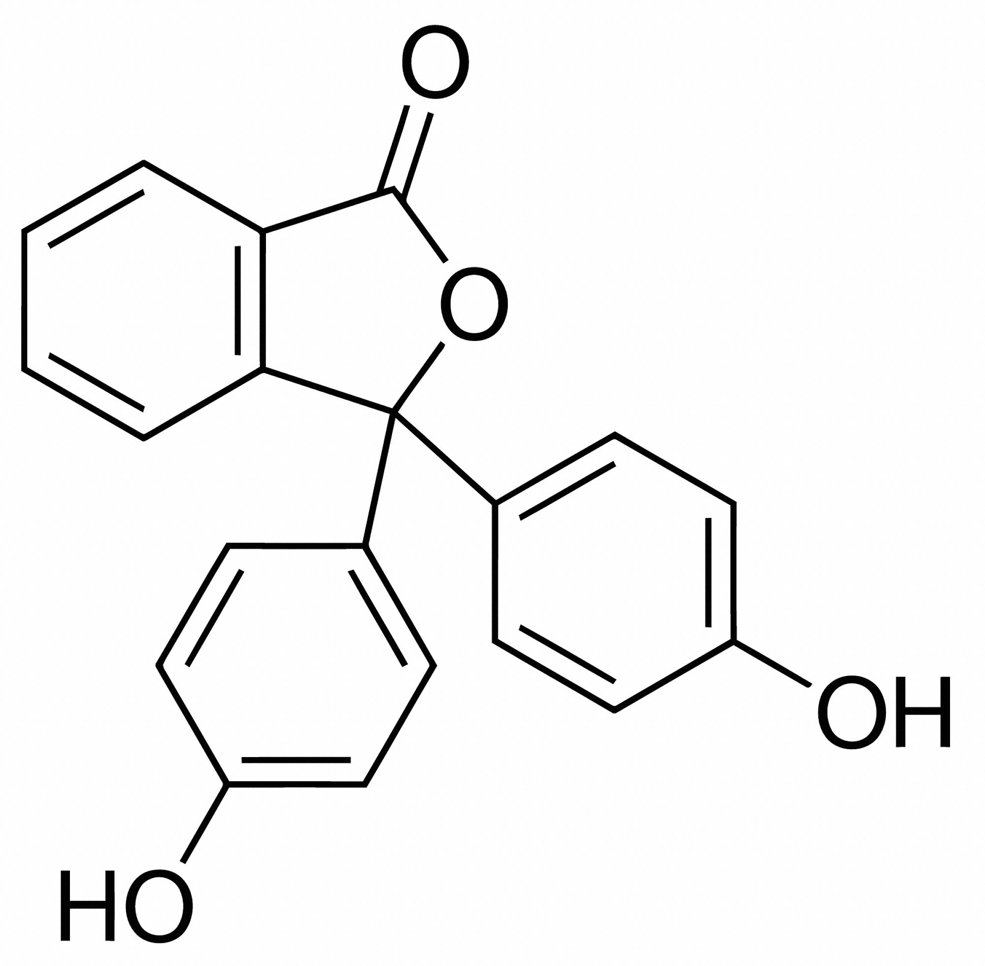 SIGMA-ALDRICH Phenolphthalein, Contain 100g, CAS 77-09-8 - 45ZF39 ...