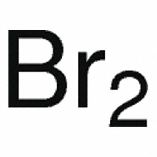 Bromine,Contains 100g,CAS 7726956 Grainger