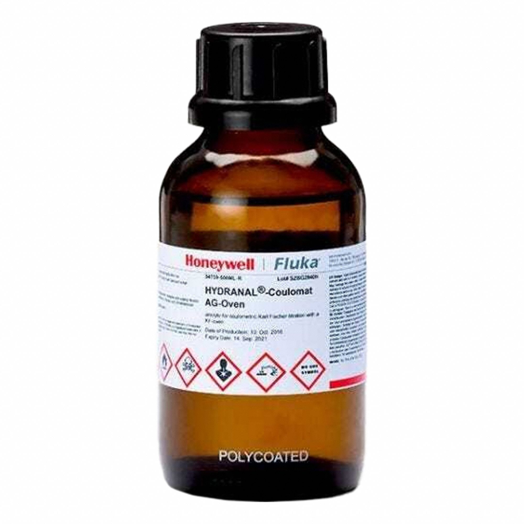 Hydranal Coulomat AG-Oven: Lab, 500 mL, 68007-08-9, Reagent, Liquid, Bottle, Polycoated, 1