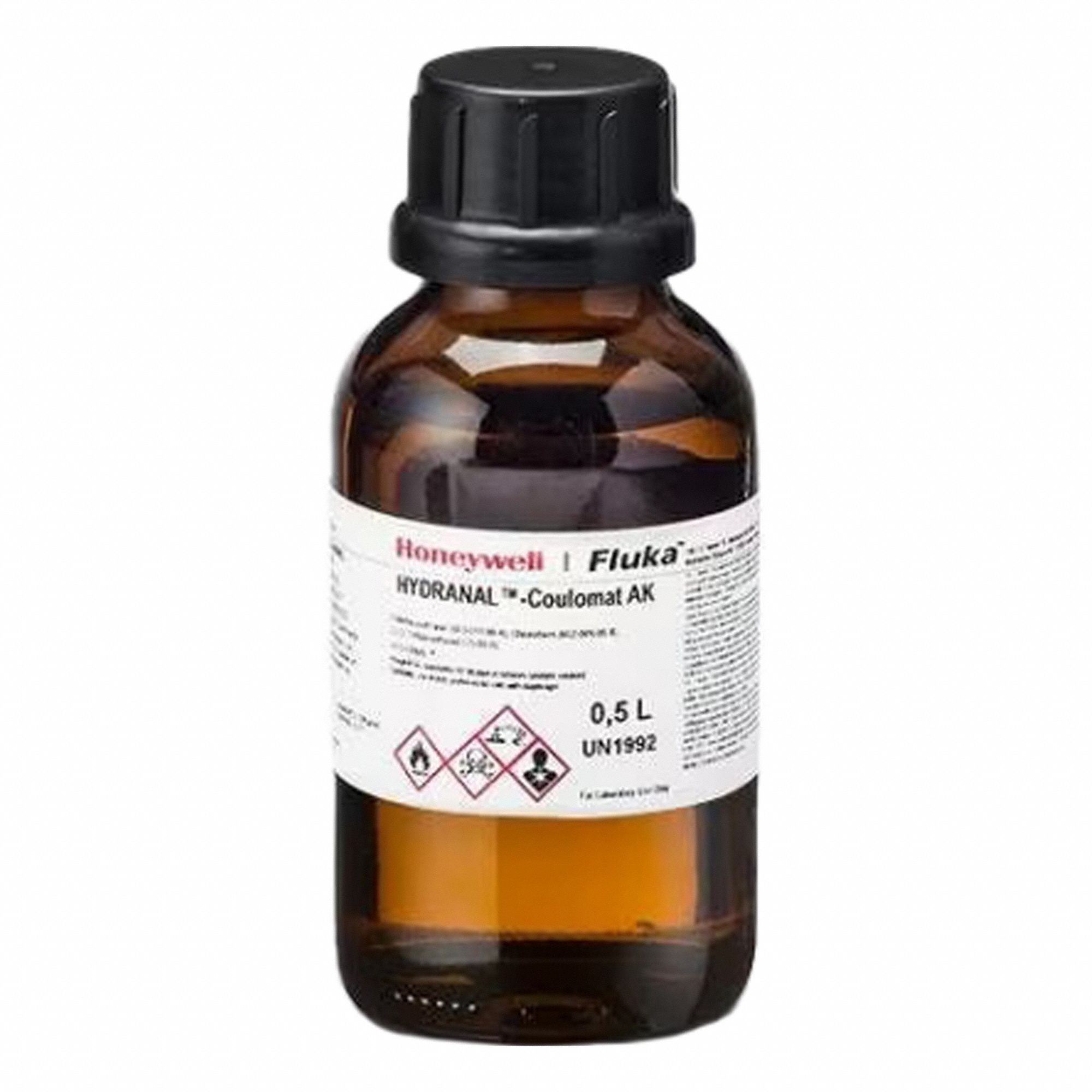 Hydranal Coulomat AK: Lab, 500 mL, 101023-55-6, Reagent, Liquid, Bottle, Polycoated, 1