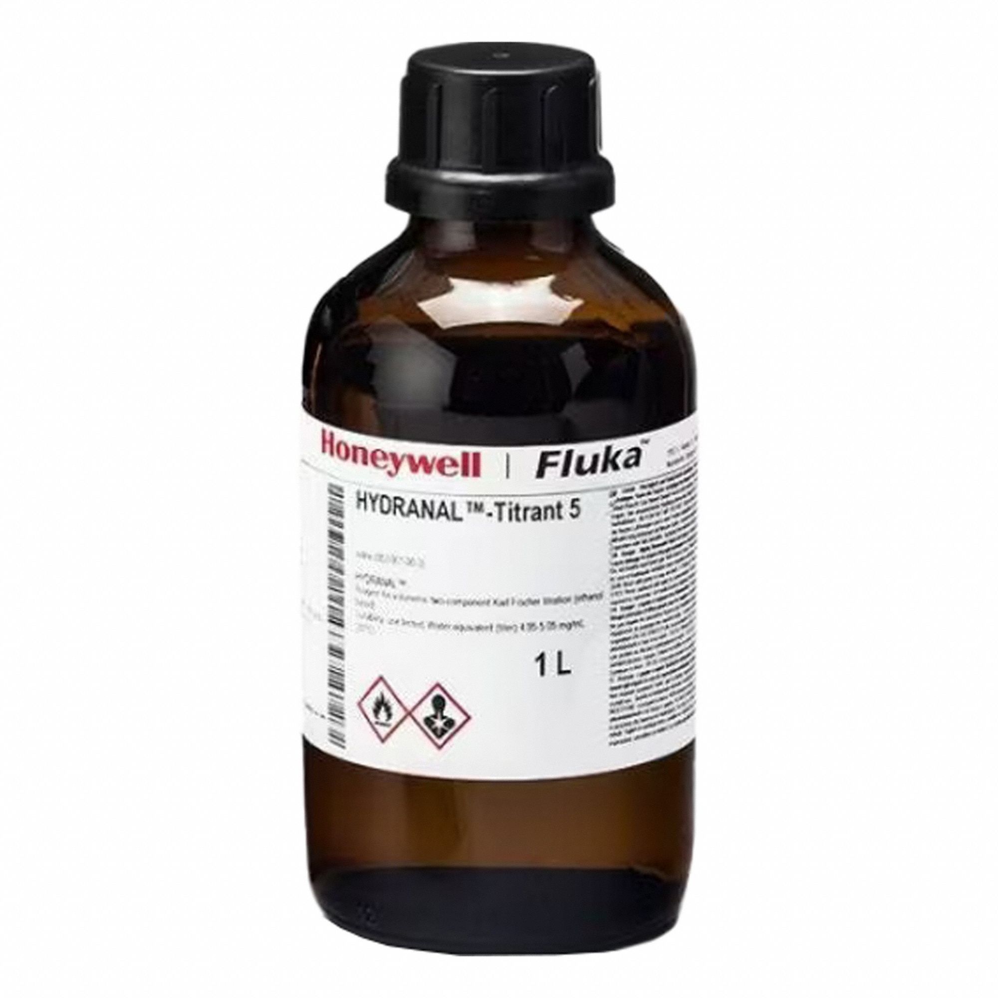 Hydranal - Titrant 5: Lab, 1 L, 67-56-1, Reagent, Liquid, Bottle, Glass, 1