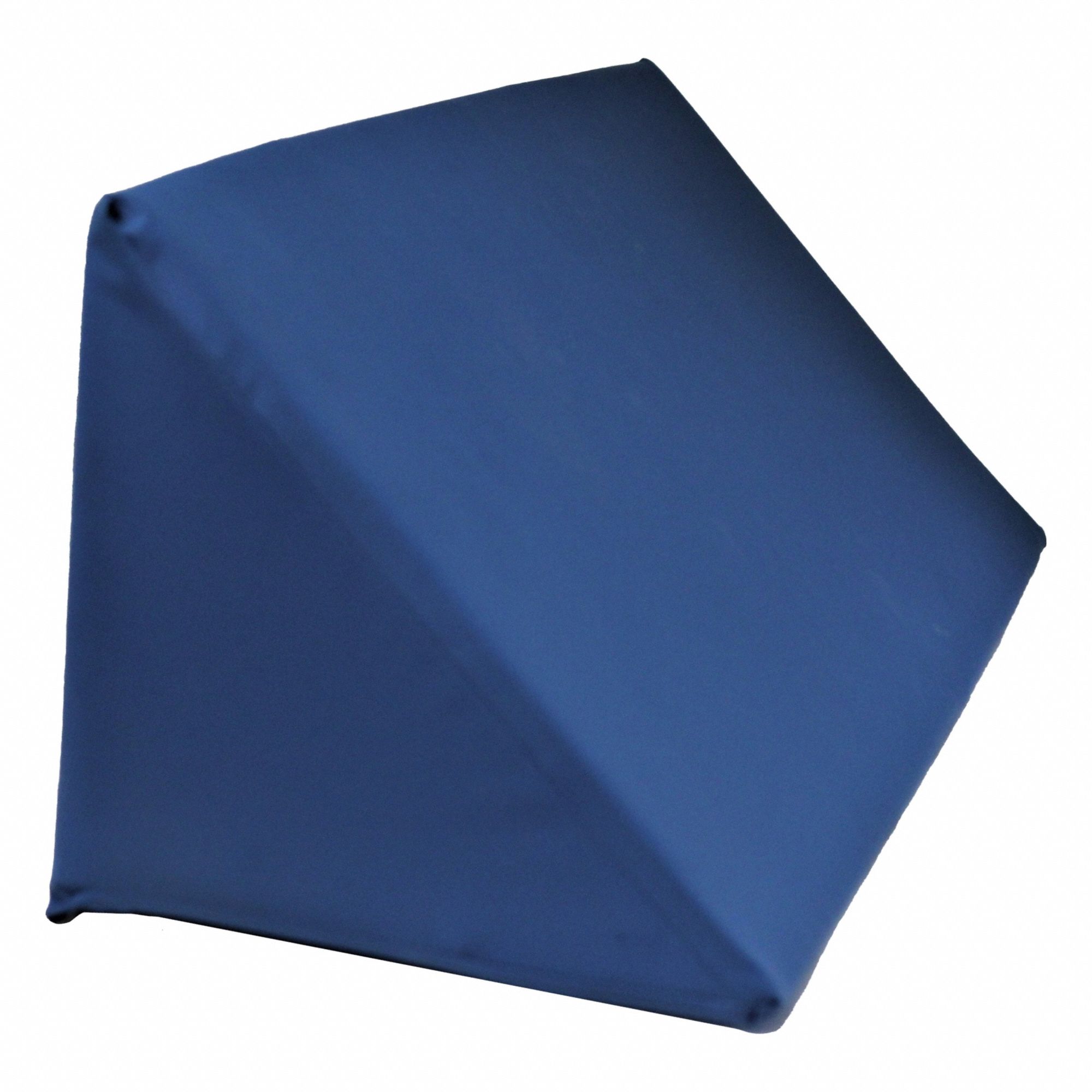 Bed Wedge: Blue, 24 in Overall Lg, 7 in Overall Wd, 7 in Overall Ht, Nylon/Polyester, Foam