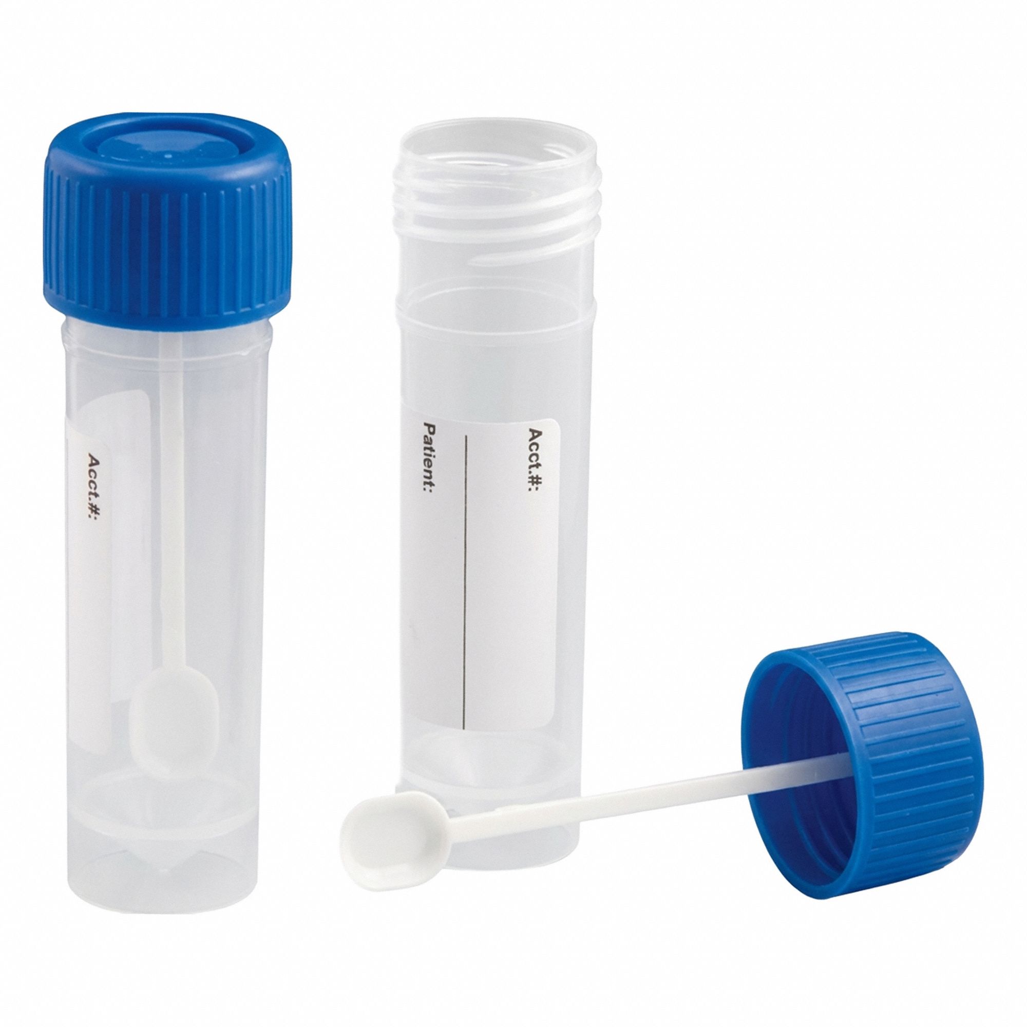 Plastic Vials Colorless PK500