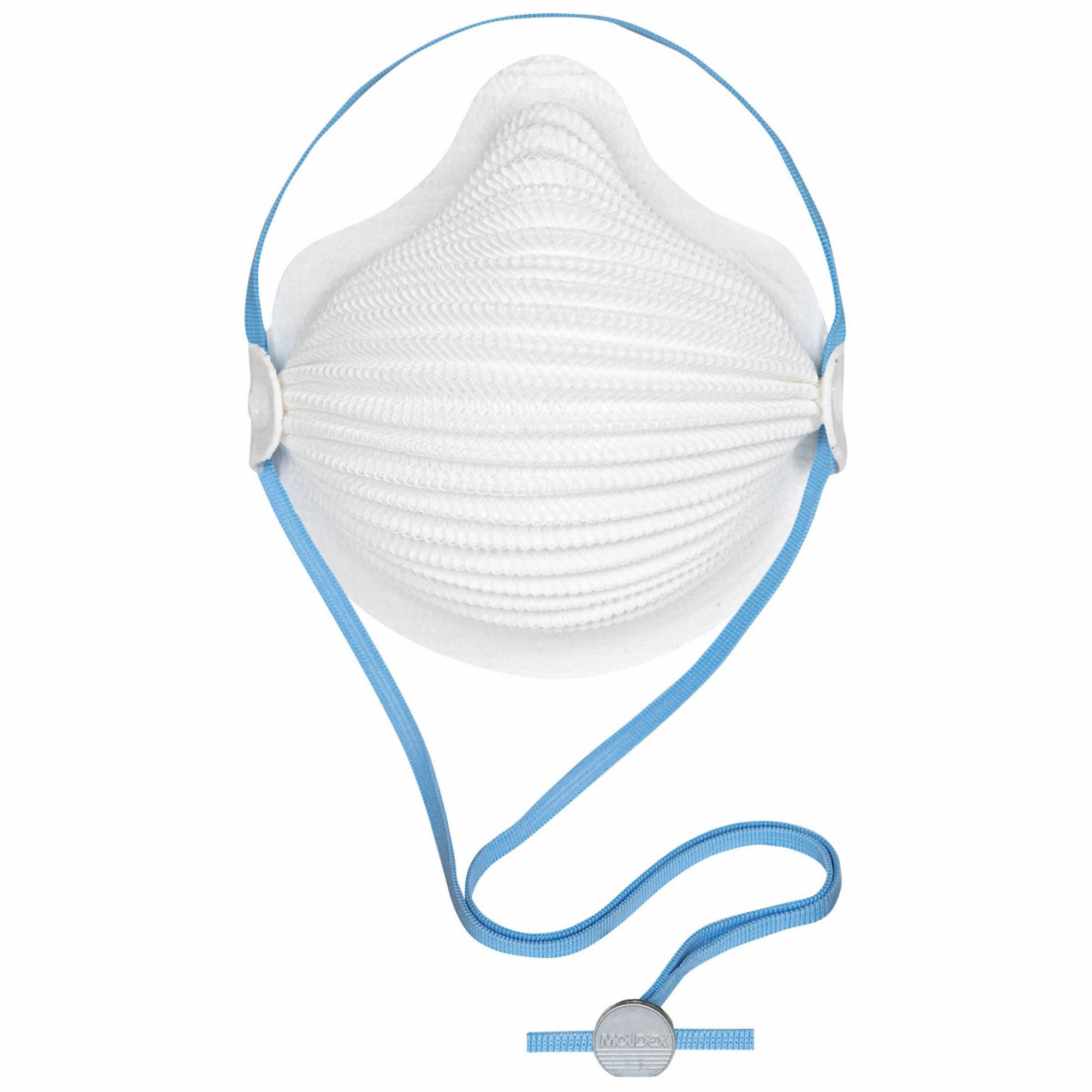 PARTICULATE RESPIRATOR, AIRWAVE, SMARTSTRAP, CLOTH/DURA-MESH/LATEX, M/L, N95, NIOSH