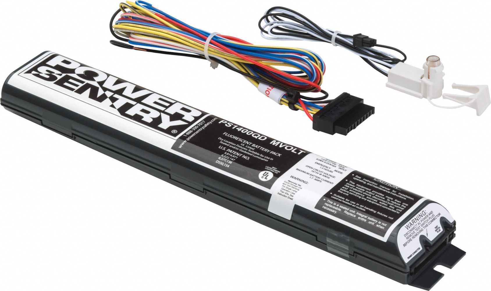 Power Sentry PS750 LED Emergency Driver Battery Pack - 1.5 Hour, 120/277V, Open Box