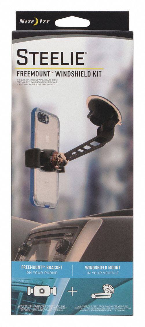 CELL PHONE CAR MOUNT KIT,BLACK