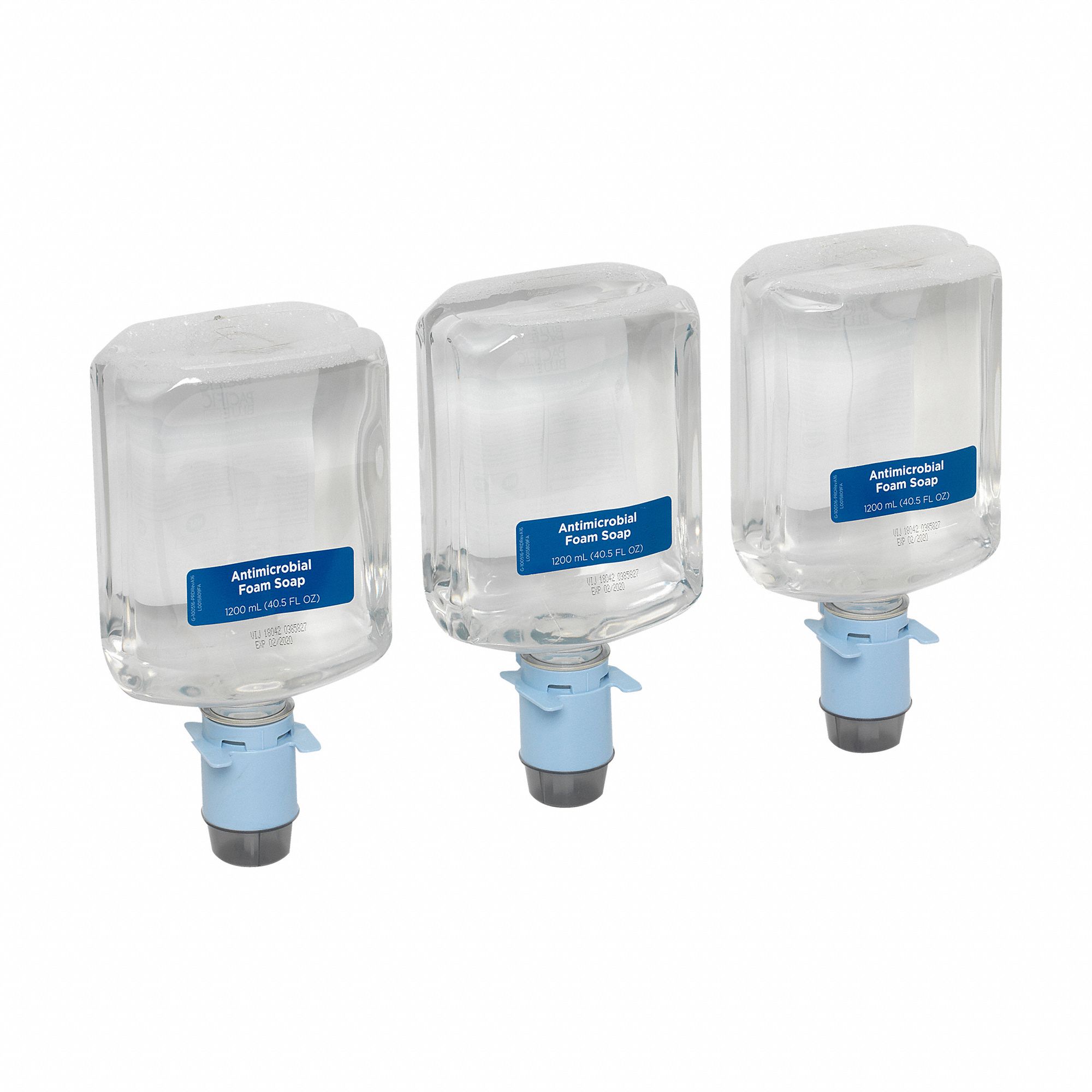 Hand Soap: Series Pacific Blue Ultra, 1, 200 mL, Foam, Fragrance Free, 3 PK