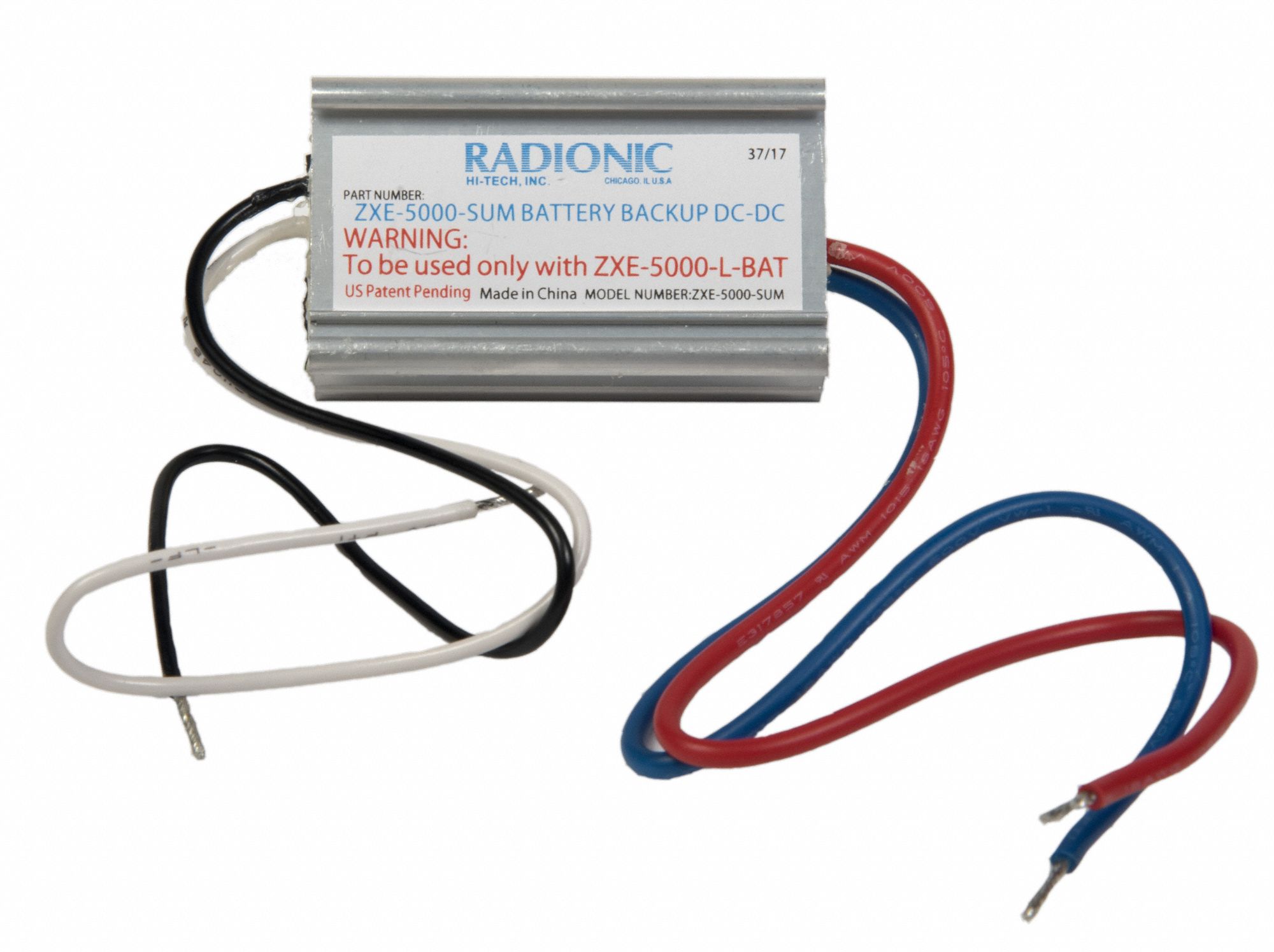 RADIONIC HITECH Direct Wire LED Strip Exit Sign LED Retrofit Kit, 120/277V, White, 1 EA