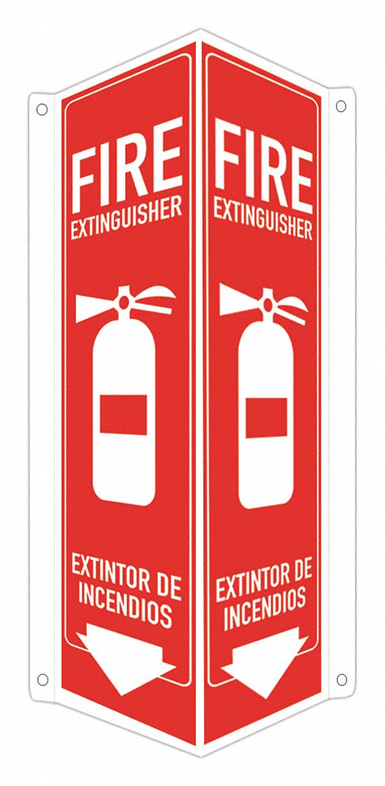 Safety Sign: Aluminum, Mounting Holes Sign Mounting, 18 in x 8 in x 3 in Nominal Sign Size