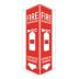 V-Shape Projection Fire Extinguisher/Extintor De Incendios Signs