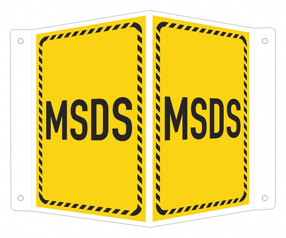 Facility Sign: Aluminum, Mounting Holes Sign Mounting, 6 in x 7 1/2 in Nominal Sign Size