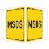 V-Shape Projection MSDS Signs