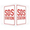 V-Shape Projection SDS Station Signs