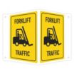V-Shape Projection Forklift Traffic Signs