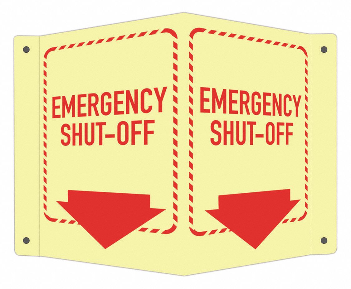 Safety Sign: Aluminum, Mounting Holes Sign Mounting, 6 in x 7 1/2 in Nominal Sign Size, No Header