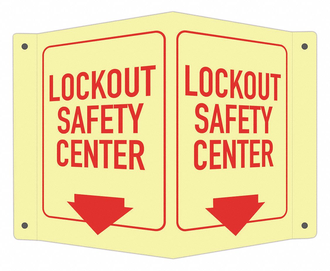 Safety Sign: Aluminum, Mounting Holes Sign Mounting, 6 in x 7 1/2 in Nominal Sign Size
