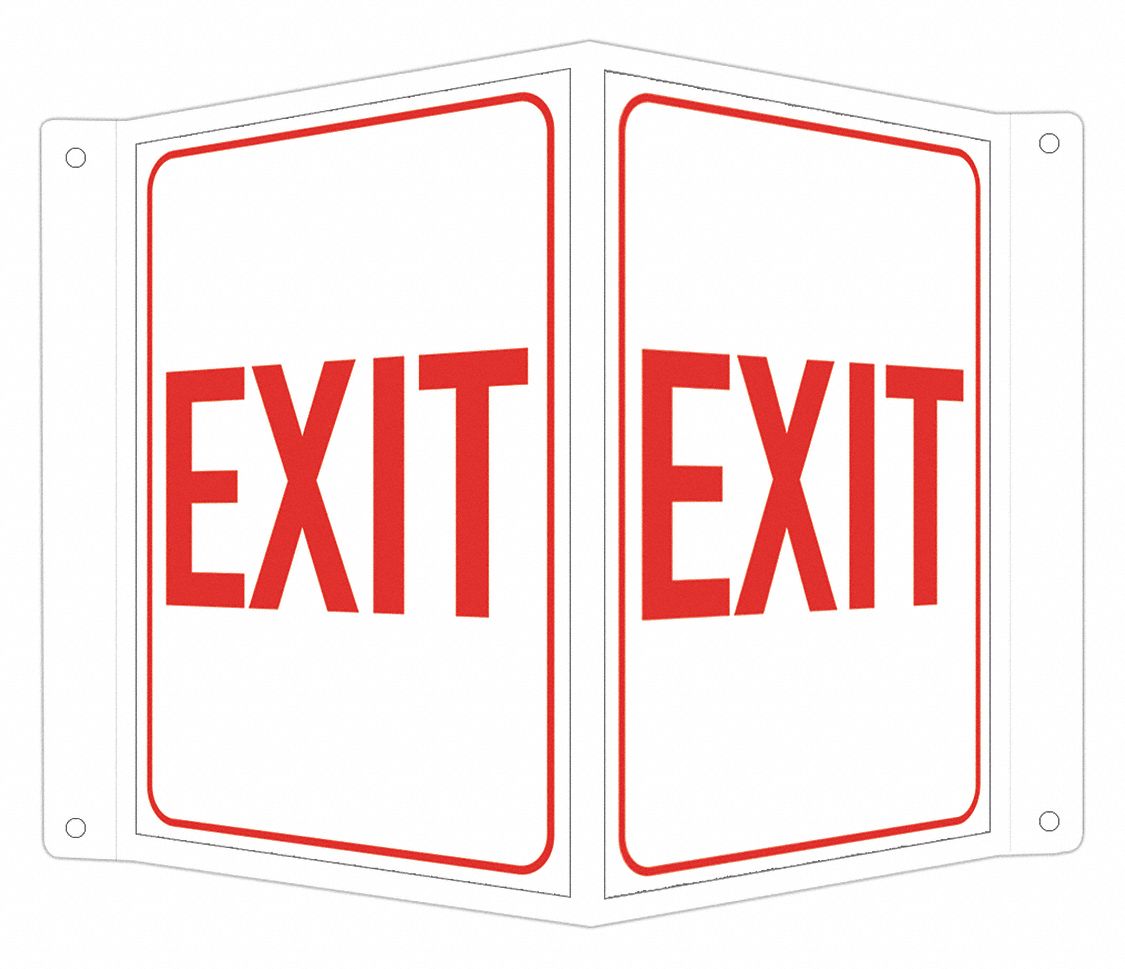 Safety Sign: Aluminum, Mounting Holes Sign Mounting, 12 in x 8 in Nominal Sign Size, 0.04 in Thick