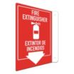 L-Shape Projection Fire Extinguisher/Extintor De Incendios Signs