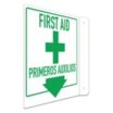 L-Shape Projection First Aid/Primeros Auxilios Signs