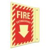 L-Shape Projection Fire Extinguisher (W Down Arrow) Signs