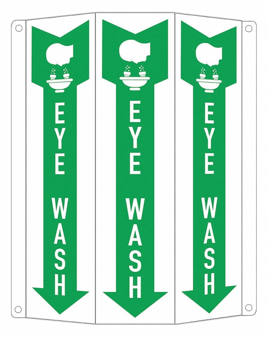 Safety Sign: Aluminum, Mounting Holes Sign Mounting, 10 in x 8 1/4 in Nominal Sign Size