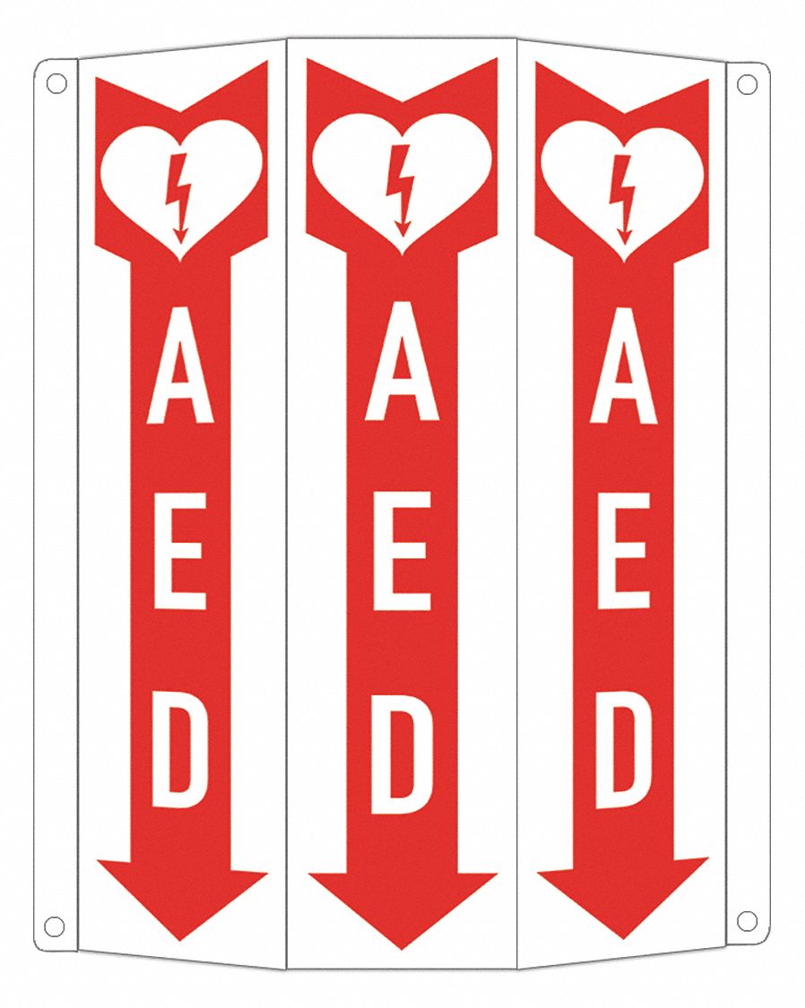 Safety Sign: Aluminum, Mounting Holes Sign Mounting, 12 in x 8 1/4 in Nominal Sign Size