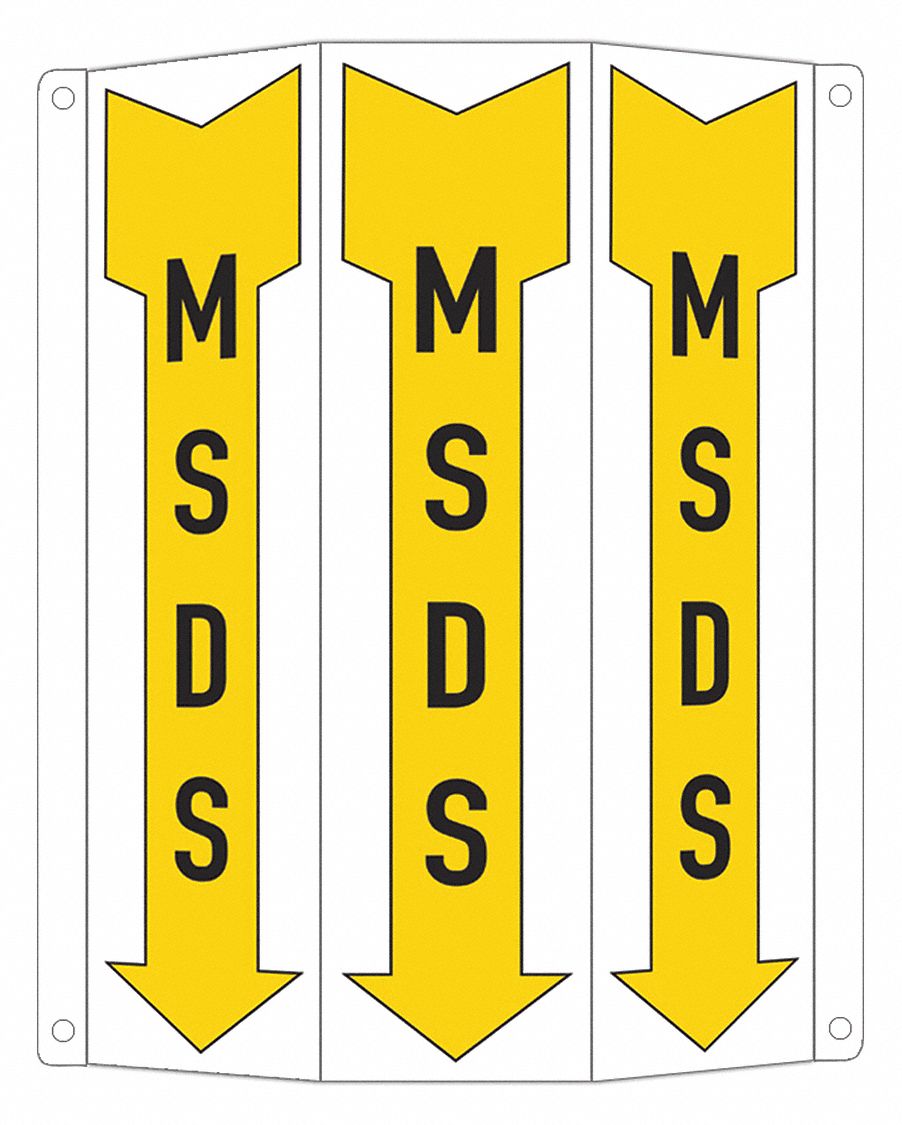Safety Sign: Aluminum, Mounting Holes Sign Mounting, 10 in x 8 1/4 in Nominal Sign Size, No Header