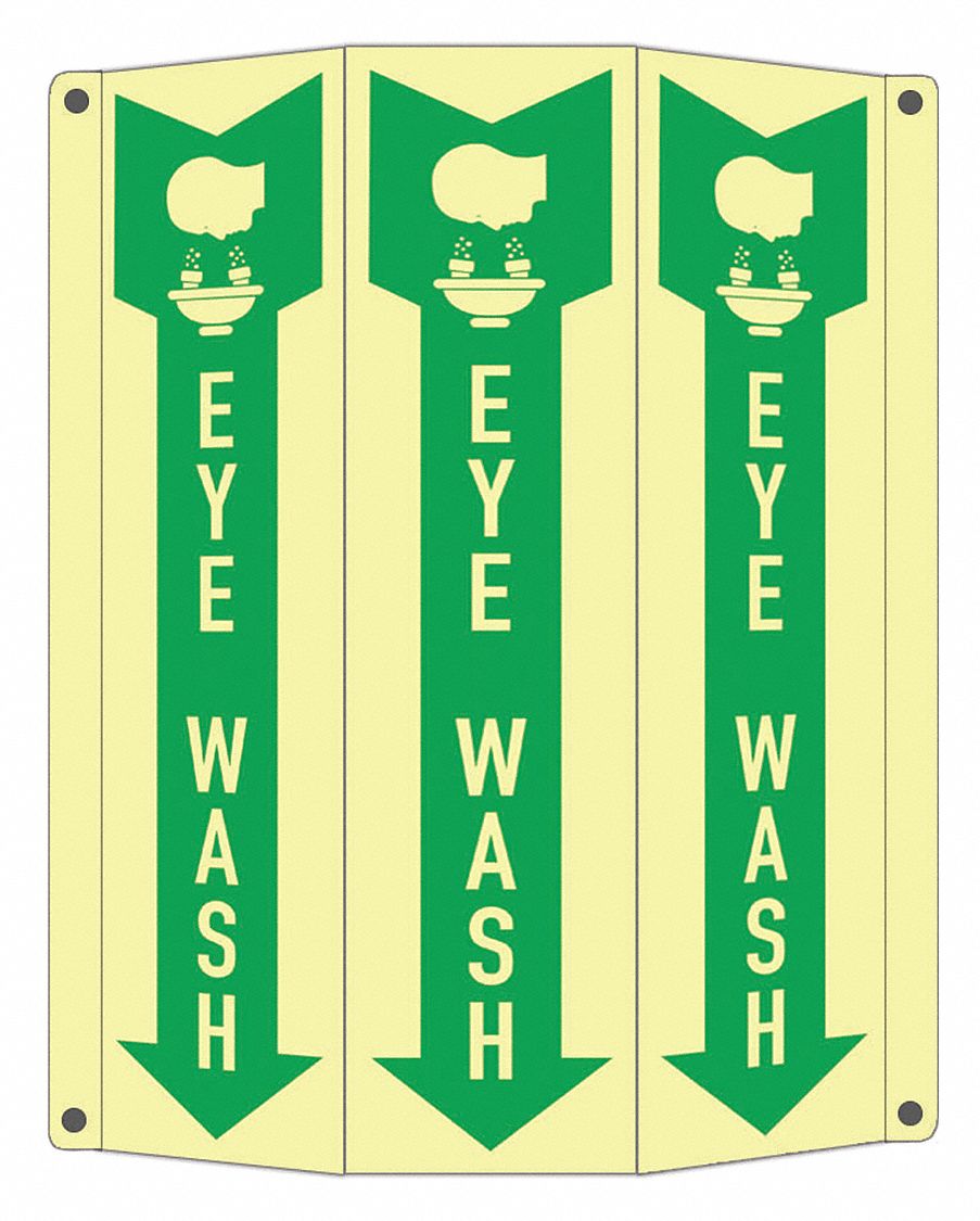 Safety Sign: Aluminum, Mounting Holes Sign Mounting, 10 in x 8 1/4 in Nominal Sign Size