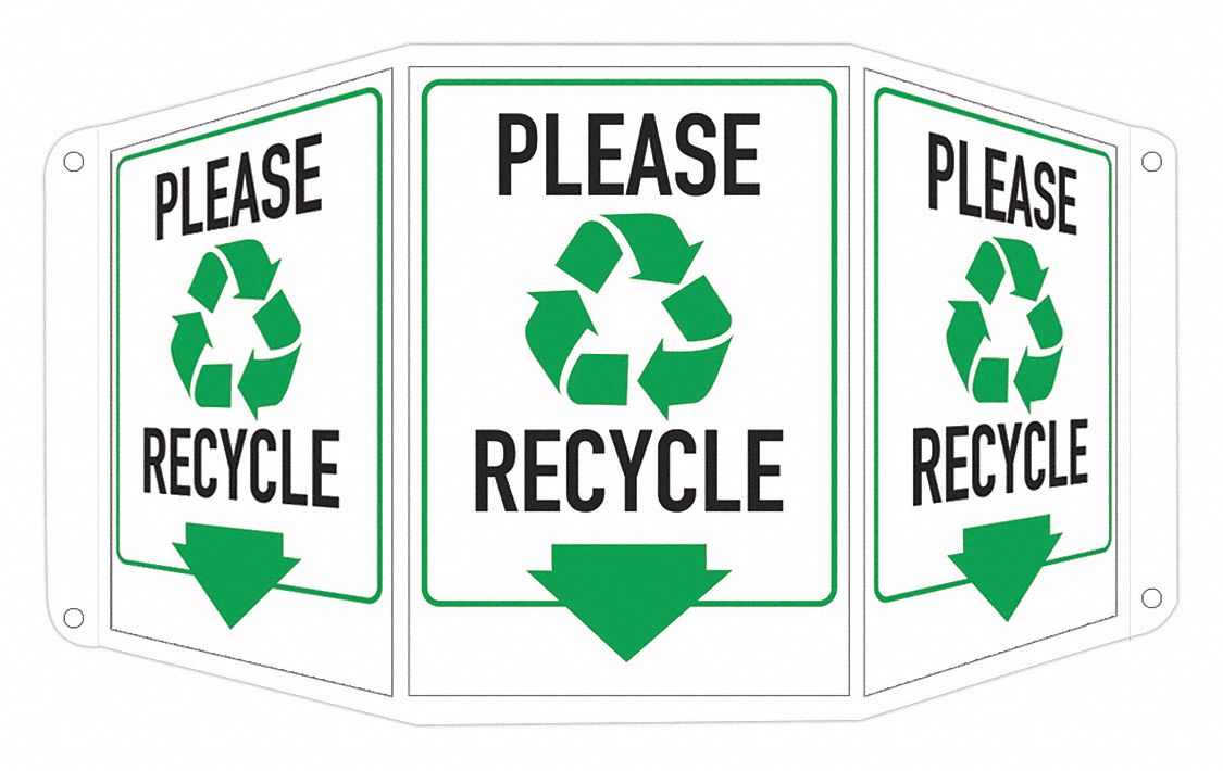 Safety Sign: Aluminum, Mounting Holes Sign Mounting, 10 in x 17 1/2 in Nominal Sign Size