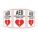 SAFETY SIGN, ALUMINUM, MOUNTING HOLES, 10 IN X 17½ IN NOMINAL SIGN SIZE, AED AUTOMATED EXTERNAL DEFIBRILLATOR