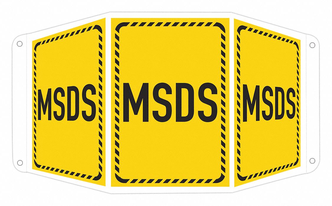 Safety Sign, 10 inx17 1/2 in, Aluminum