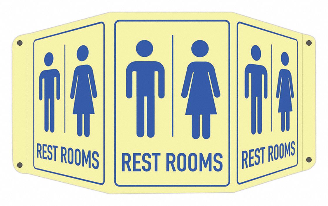 Safety Sign, 10 in x 17 1/2 in, Aluminum