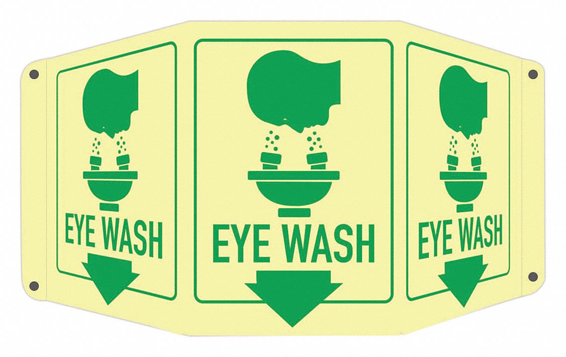 Safety Sign: Aluminum, Mounting Holes Sign Mounting, 10 in x 17 1/2 in Nominal Sign Size