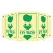 Tri-Bend Projection Eye Wash Signs