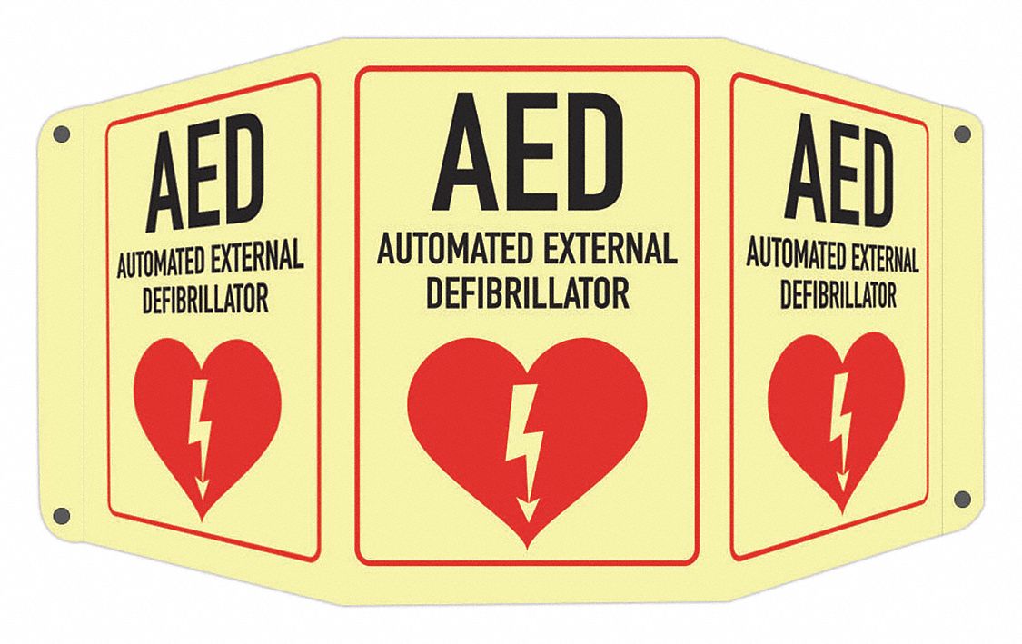 Safety Sign: Aluminum, Mounting Holes Sign Mounting, 10 in x 17 1/2 in Nominal Sign Size