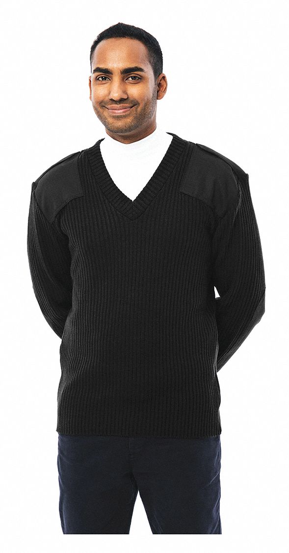 military sweater black