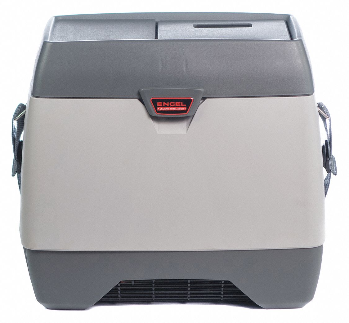 Marine Chest Cooler: Gray, 15 qt Cooler Capacity, 10 day Ice Retention