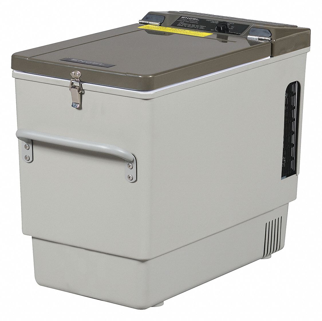 Marine Chest Cooler: Gray, 22 qt Cooler Capacity, 10 day Ice Retention