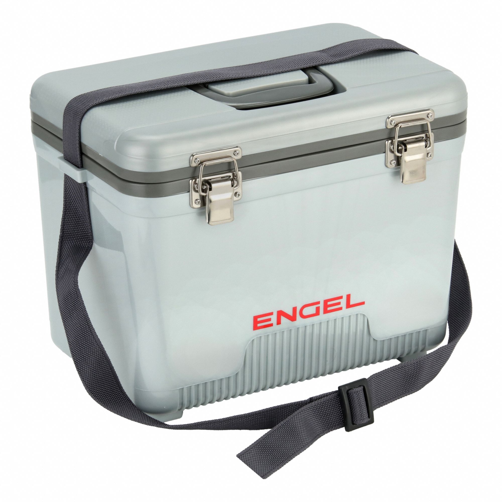 Chest Cooler: Silver, 18 Cans, 13 qt Cooler Capacity, 24 hr Ice Retention