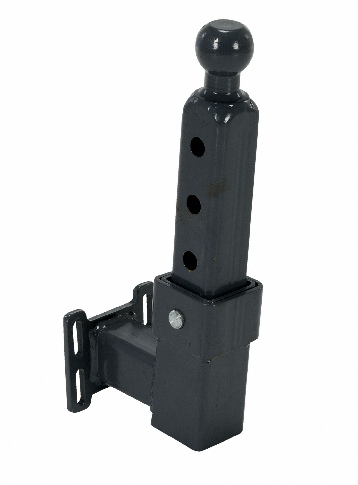 GRAINGER APPROVED E-TUG-ABMH Adj. Ball Hitch,4 1/4" W,Black 460T86