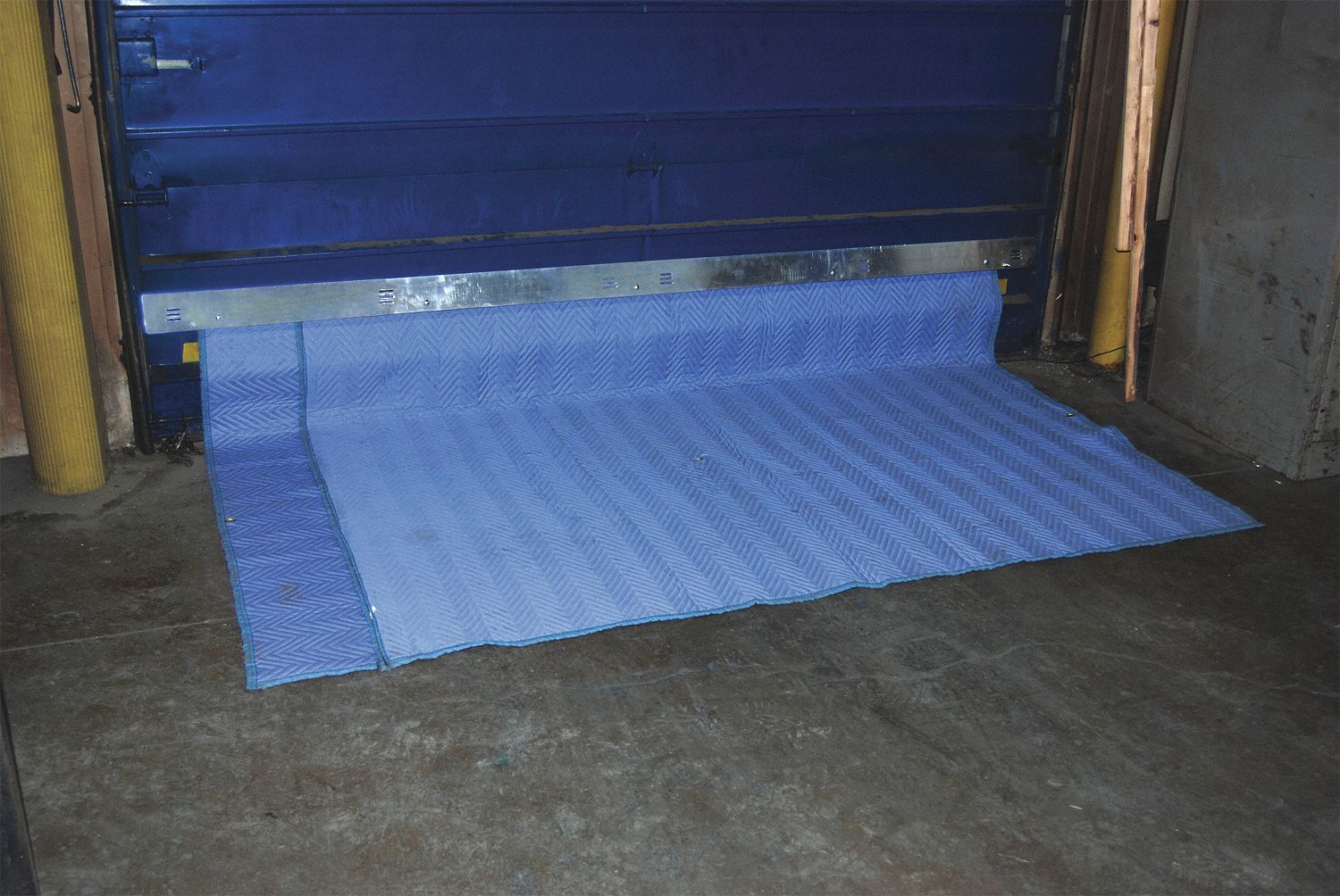 Cotton Polyester Dock Insulation Blanket Fits Door Height 10 Ft