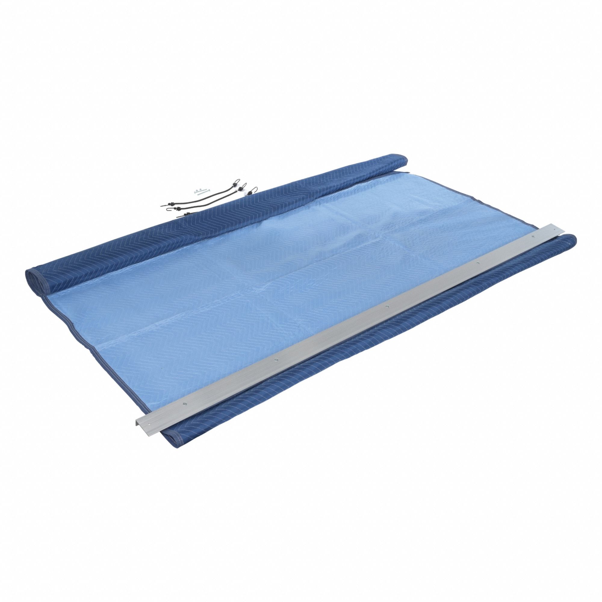 DOCK DOOR INSULATION BLANKET, DOCK DOOR BLANKET, ALUMINUM EXTRUSION/ANCHORS/HANGERS, 8 FT OVERALL L