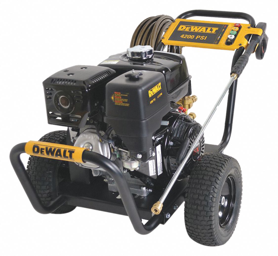 DEWALT Pressure Washer 4 200 psi Op Pressure Cold 11.7 hp HP 4 gpm Pressure Washer Flow Rate