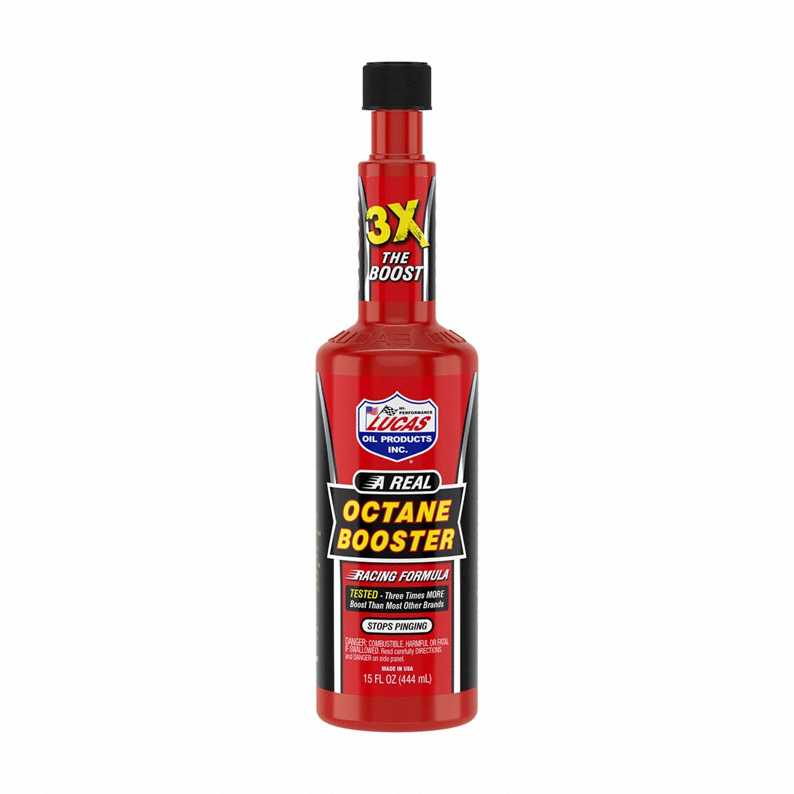 LUCAS, Fuel Additives and Stabilizers, 15 oz Size, Octane Booster