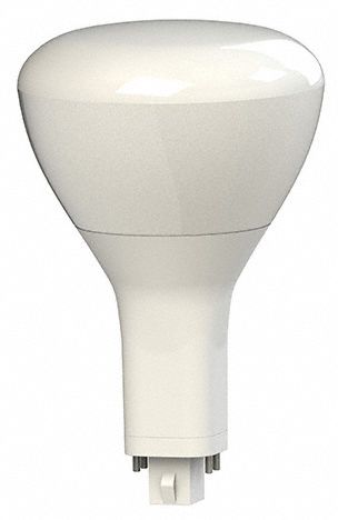 COMPACT LED BULB, 4-PIN (GX24Q-4), BR28, LED, 3500K, 1,950 LUMENS, 18.5 W, DIMMABLE