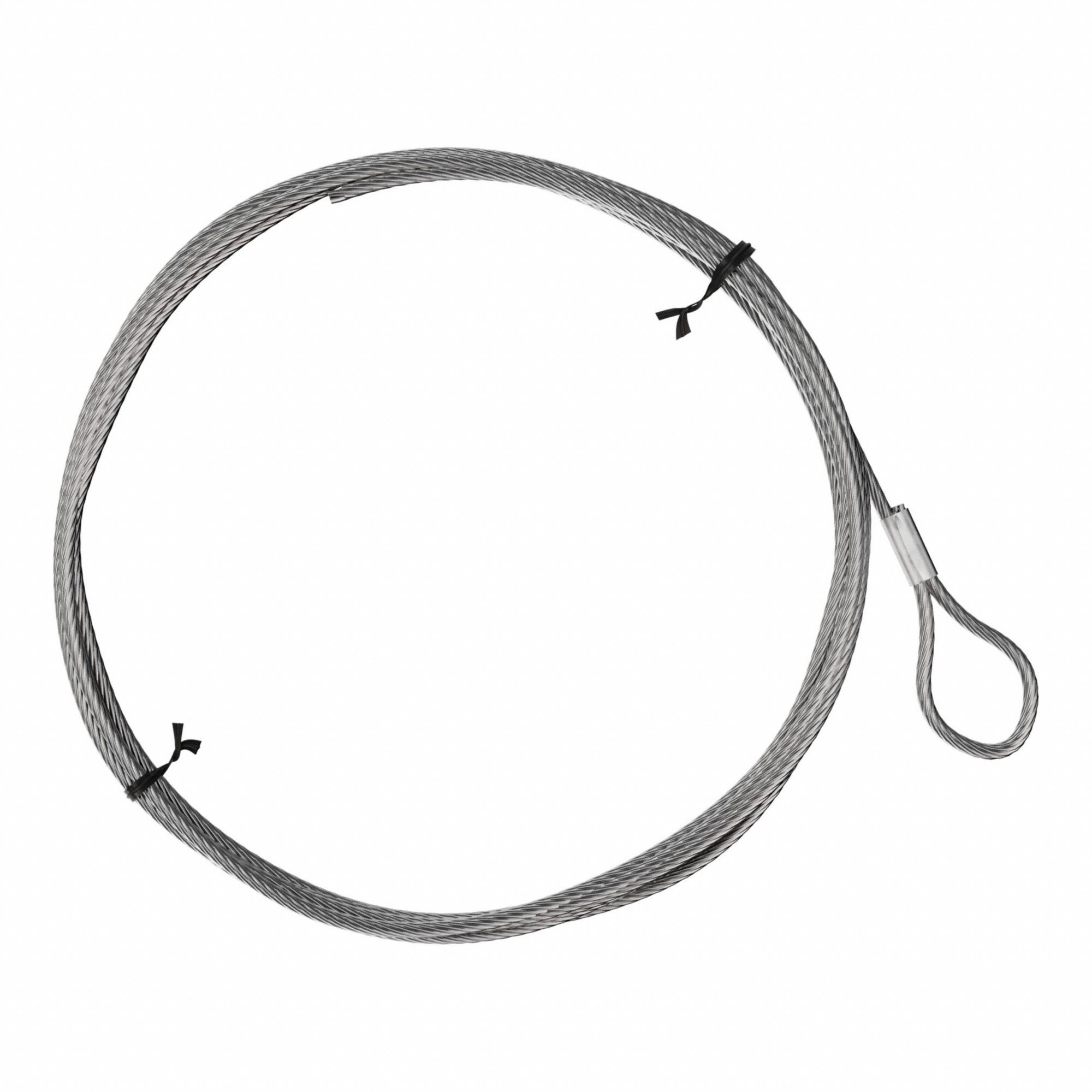 Loop End 300 lb Silver PK25