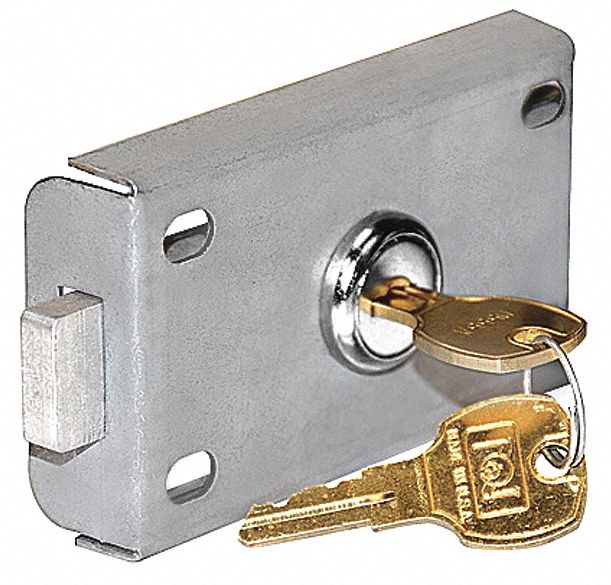 SALSBURY INDUSTRIES Master Access Lock, Gold/Silver, Steel 461L02