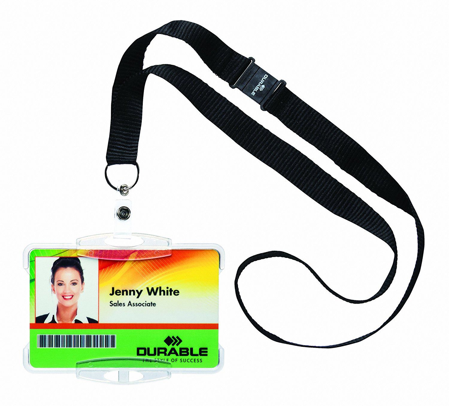 DURABLE ID Badge Holder, 2-3/4