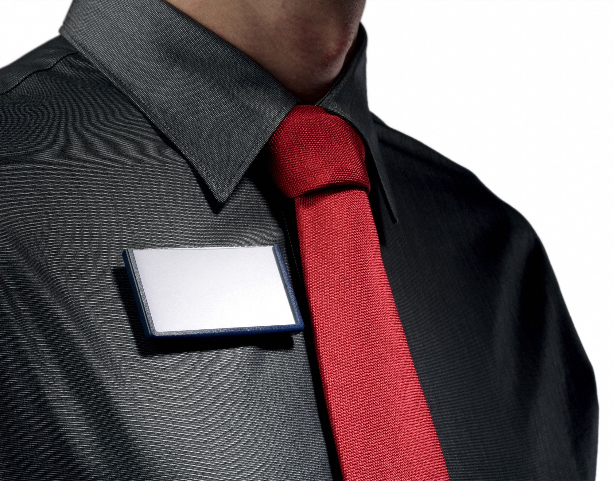 DURABLE Badge Holder, Frame, Black, PK25 461P01850401