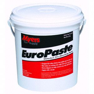 Tire Lubricant: Tire Installation Lubricants, 8 lb Container Size, Paste, Pail, White